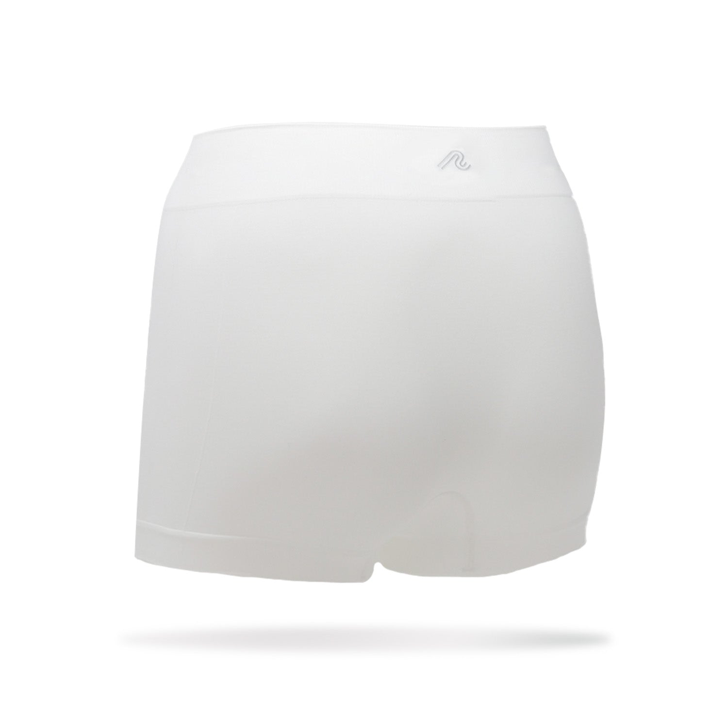 Women's Running Boy Shorts - White