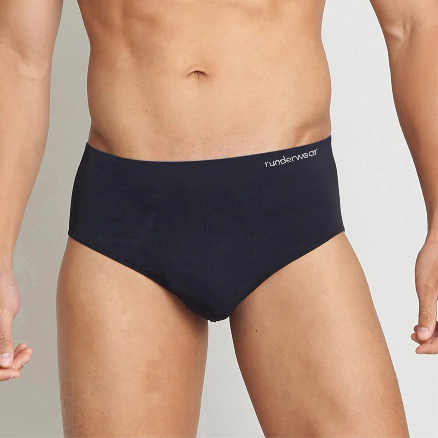 Men's Running Brief - Black