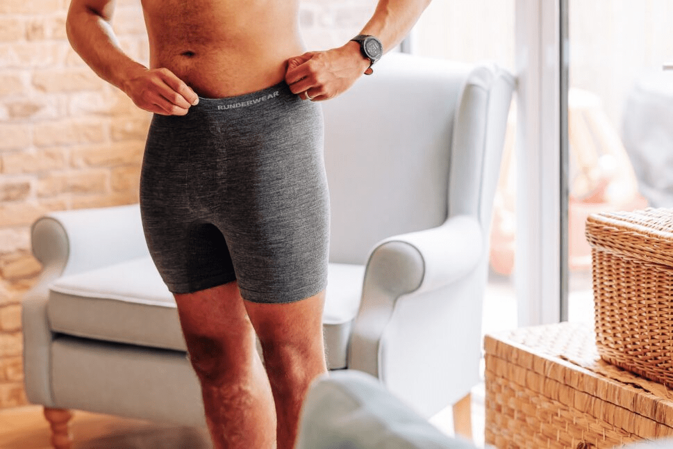 Merino Men s Boxer Grey