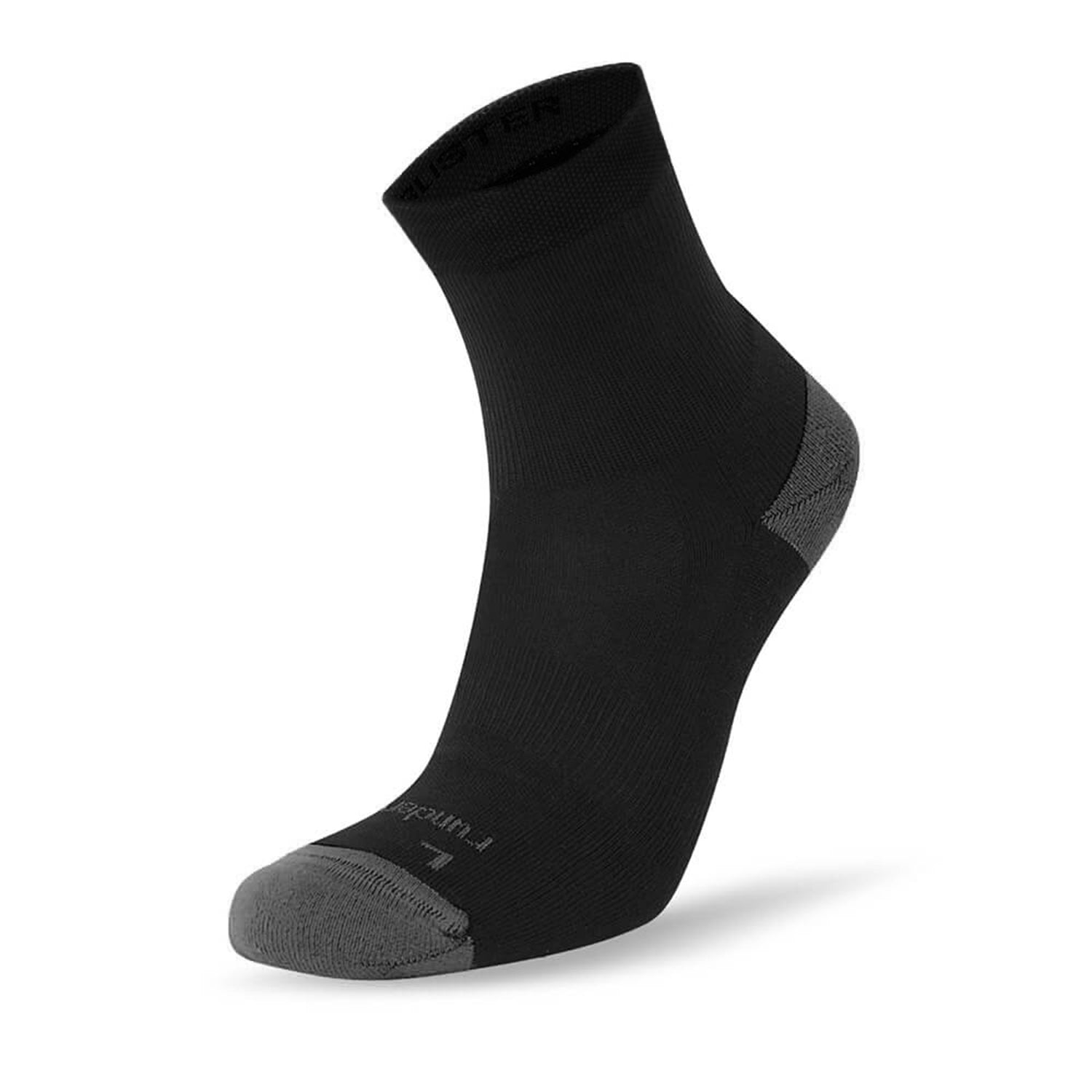 Anti Blister Running Sock - Black/Grey