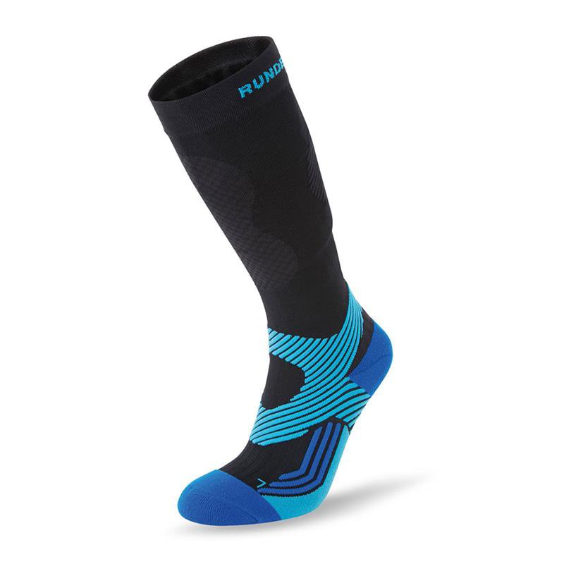 Men's Compression Running Socks (Black) | runderwear™