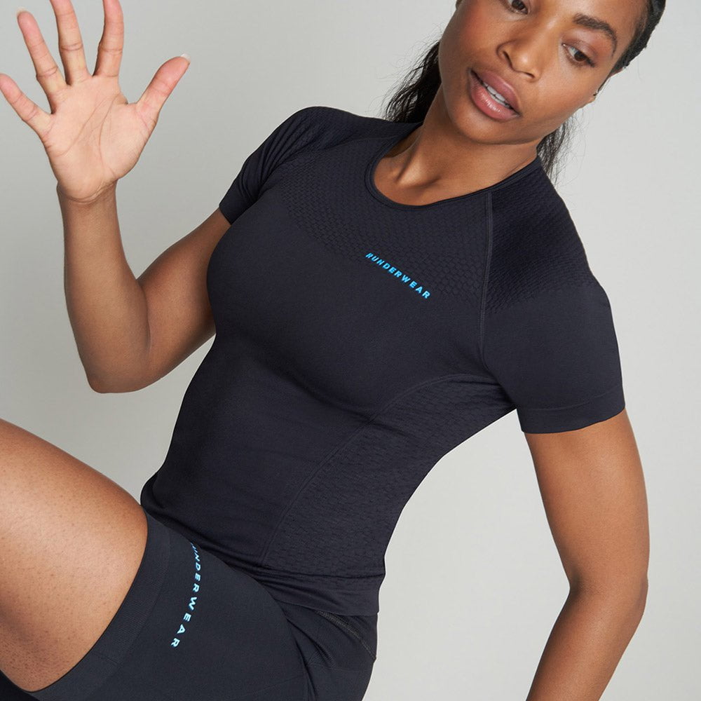Women's Short Sleeve Seamless Running Top